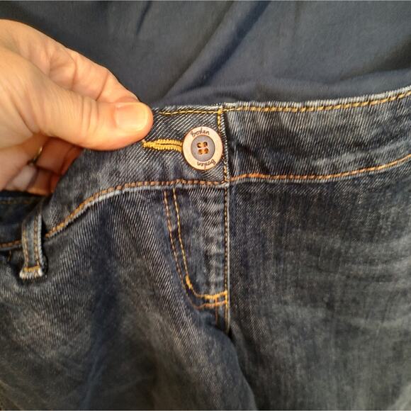 Boden Crop Maternity Jeans Size 8 - Picture 3 of 12